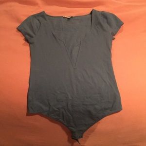 Bodysuit low cut front